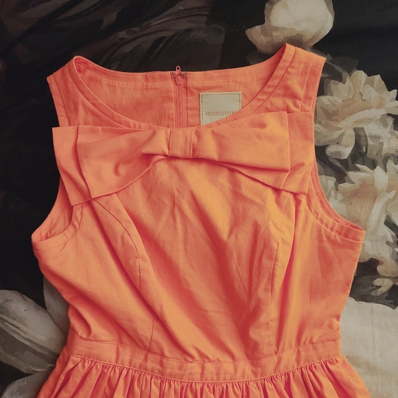 Modcloth Revel & Relish Bow Dress sz Sm - Picture 4 of 9